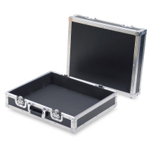 Aluminum Case Removable Lid Briefcase Style Work Box With Removable Lid With Locks